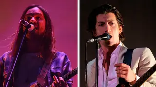Tame Impala's Kevin Parker and Arctic Monkeys' Alex Turner