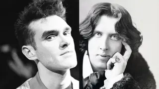 Morrissey and Oscar Wilde