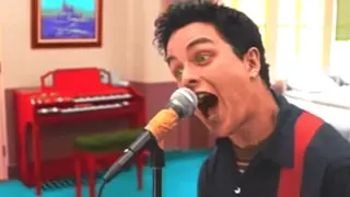 Billie Joe Armstrong in the video for Green Day's Basket Case