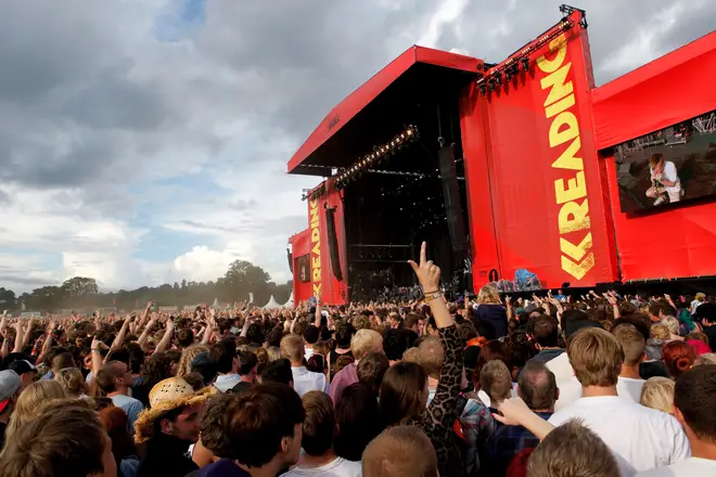 The Main Stage at Reading 2012