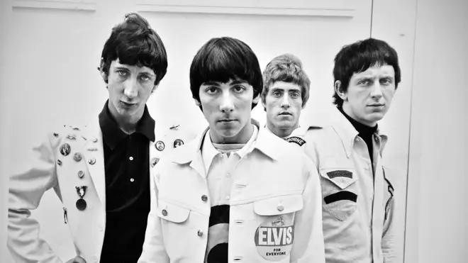 The Who in 1965: ete Townshend, Keith Moon, Roger Daltrey and John Entwistle.
