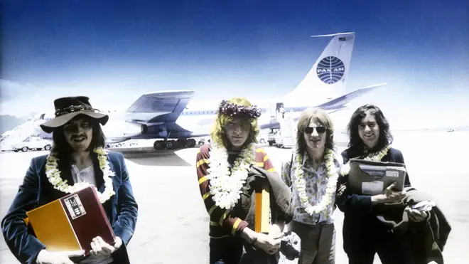 Led Zeppelin in 1969: John Bonham, Robert Plant, John Paul Jones, Jimmy Page