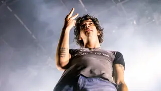 Matty Healy of The 1975 performs in February 2020