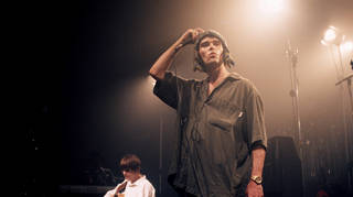 The Stone Roses performing live in 1995
