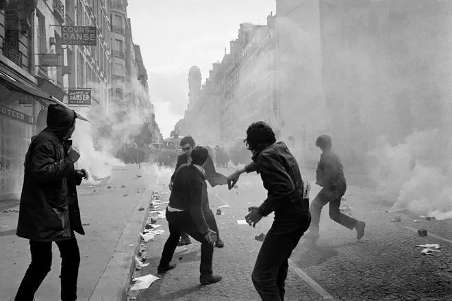 Riots in Paris, May 1968
