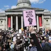 Protest in London over the death of George Floyd