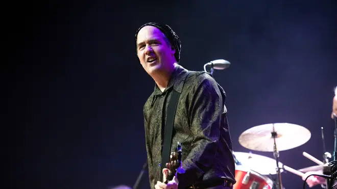 Former Nirvana frontman Krist Novoselic performs at a Homeward Bound: A Benefit For The Homeless Community