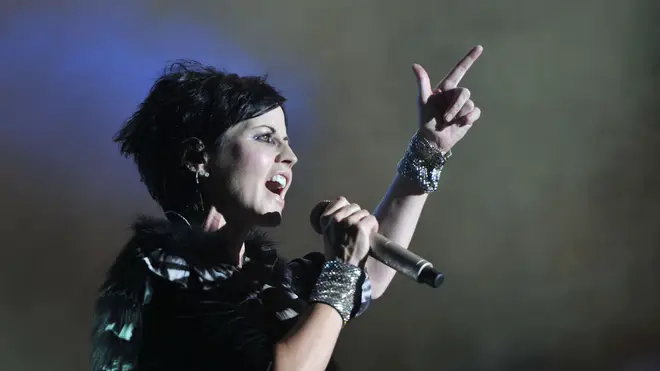 Dolores O'Riordan of the Irish band The Cranberries