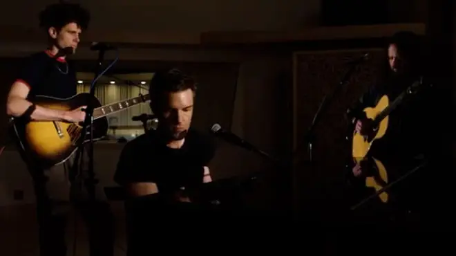 The Killers' Brandon Flowers performs Land of The Free video