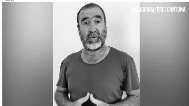 Eric Cantona recites Dear White Brother poem on Instagram