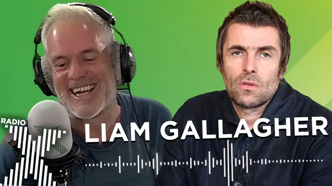 Liam Gallagher talks to The Chris Moyles Show