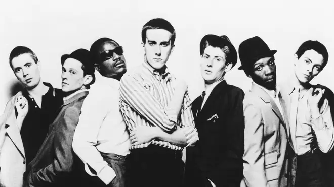 The Specials in 1978: Jerry Dammers, Horace Panter, Neville Staple, Terry Hall, Roddy Byers, Lynval Golding and John Bradbury
