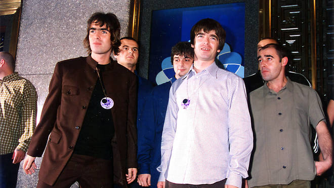 Oasis at the 1996 MTV Video Music Awards