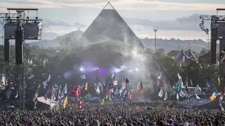 Glastonbury Festival's Pyramid Stage 2017