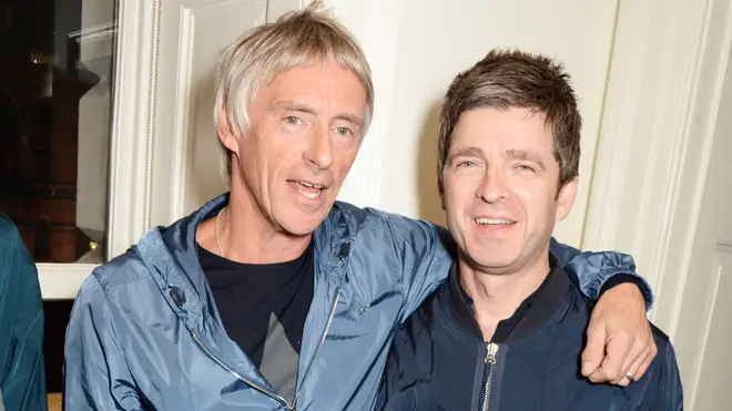 Paul Weller and Noel Gallagher together in 2014