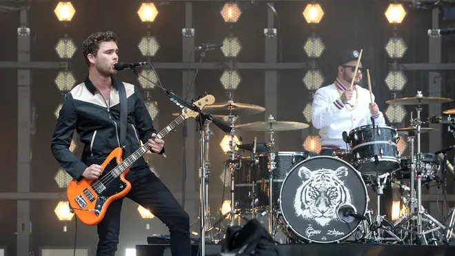 Royal Blood's Mike Kerr and Ben Thatcher play their Glastonbury 2017 set