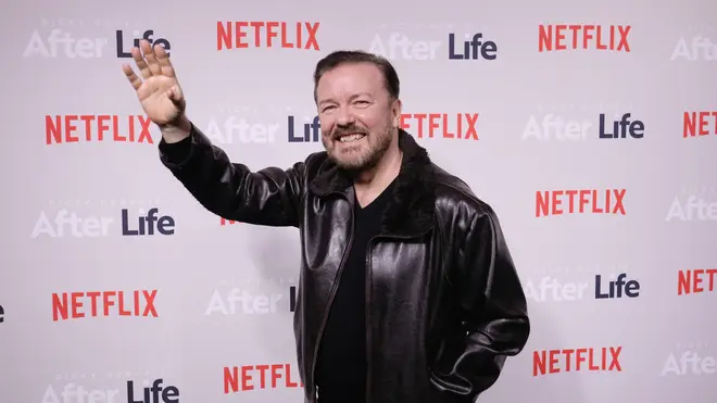 Ricky Gervais at the After Life For Your Consideration Event in March 2019