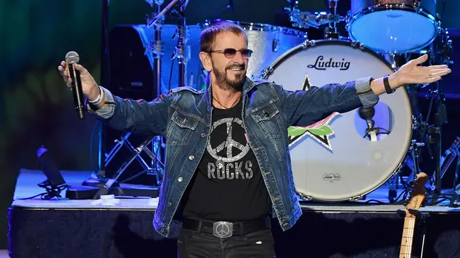 Ringo Starr performs at the 50th anniversary of Woodstock in 2019