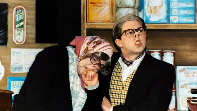 Steve Pemberton and Reece Shearsmith at the League of Gentlemen stage show in 2001