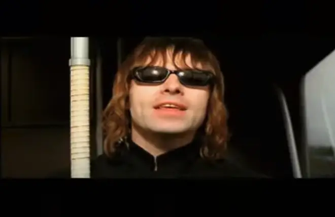 Liam Gallagher in Oasis's Go Let In Out video