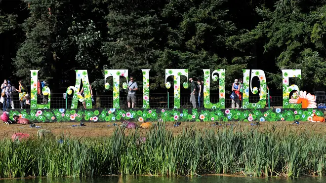 A sign from Latitude Festival 2010