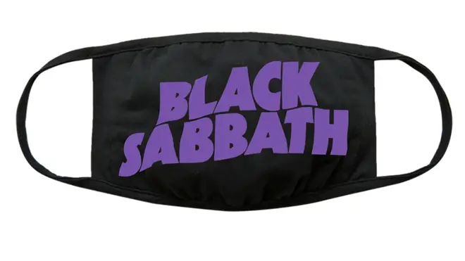 Black Sabbath face mask