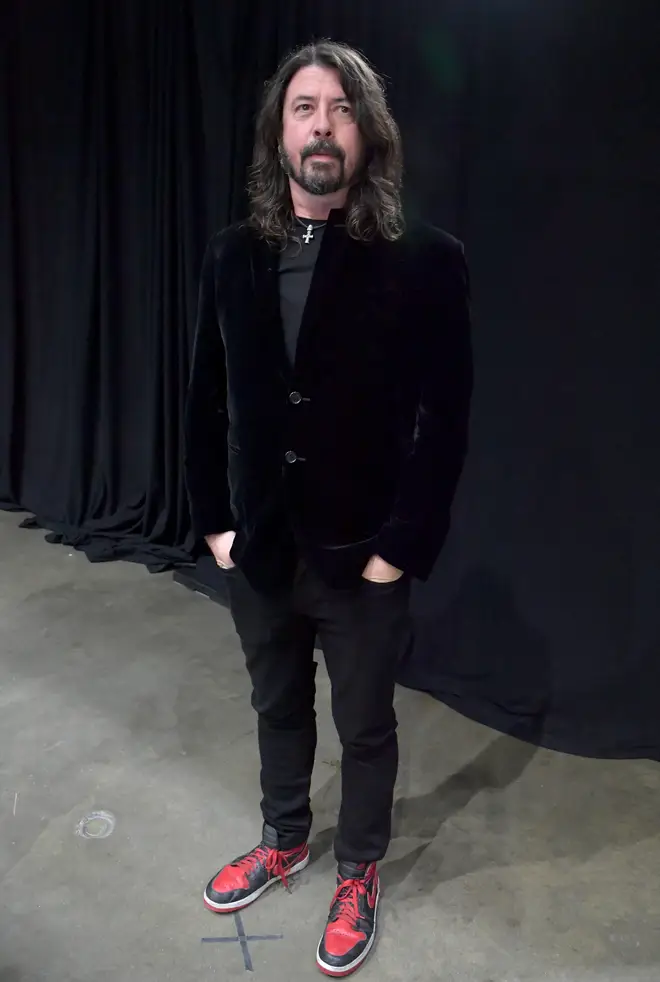 Foo Fighters' Dave Grohl at Let's Go Crazy The GRAMMY Salute To Prince