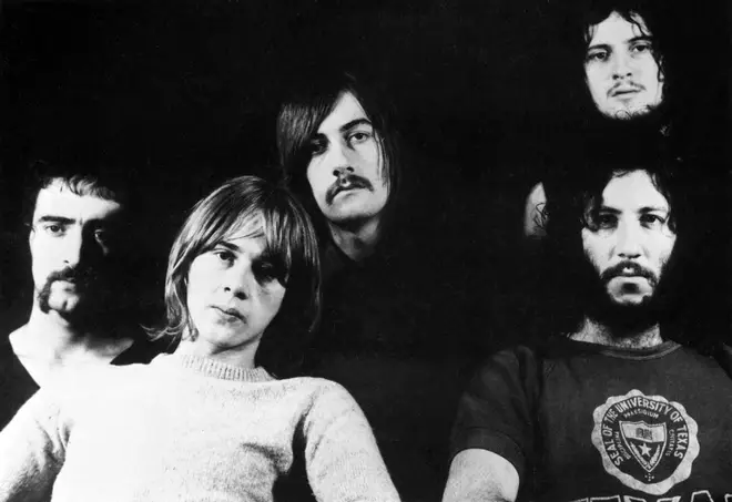Fleetwood Mac in 1969: John McVie, Danny Kirwan, Mick Fleetwood, Jeremy Spencer and Peter Green