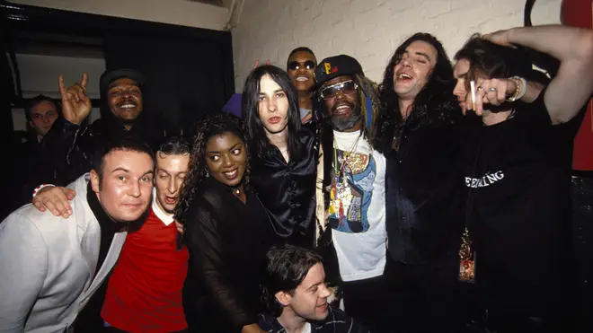 Denise Johnson with Primal Scream (and George Clinton) back in 1994