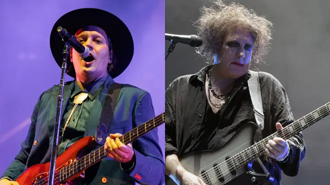 Arcade Fire and The Cure performing live