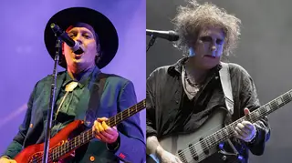 Arcade Fire and The Cure performing live