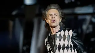 The Rolling Stones frontman Mick Jagger performs in 2019