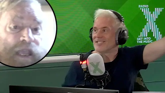 Brian Blessed appears on The Chris Moyles Show