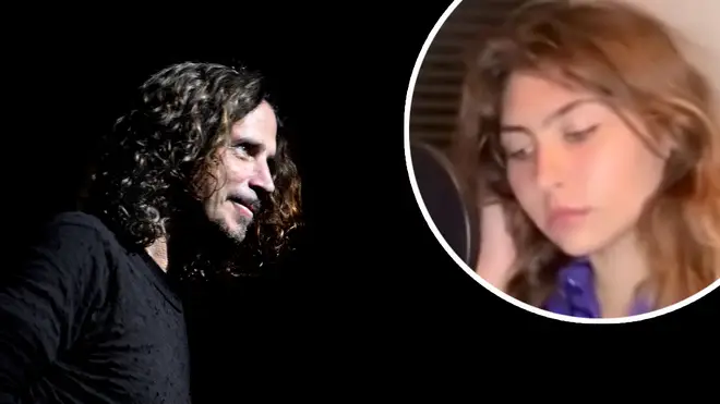 The late grunge icon Chris Cornell and his daughter Toni Cornell inset