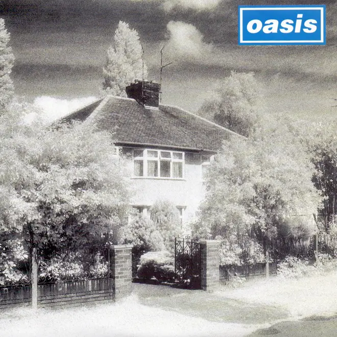 The cover of Live Forever by Oasis features a shot of John Lennon's childhood home in Liverpool