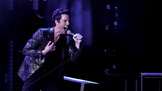 The Killers Brandon Flowers at iHeartRadio ALTer Ego at The Forum on January 19, 2019