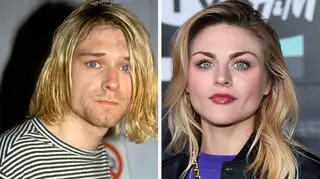 Kurt Cobain in 1993, Frances Bean Cobain in 2018