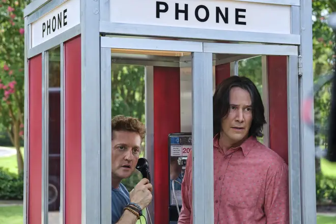 Keanu Reeves and Alex Winter in Bill & Ted Face The Music