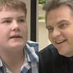 James Corden and Meat Loaf 1995