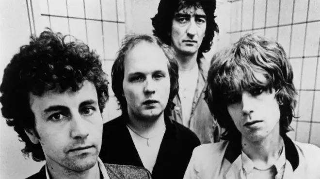 The Only Ones in 1978: Alan Mair, John Perry, Mike Kellie and Peter Perrett