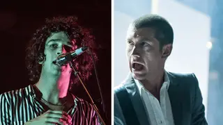 The 1975's Matty Healy and Arctic Monkeys' Alex Turner