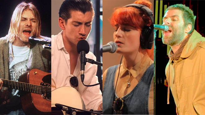 Kurt Cobain, Alex Turner, Florence Welch and Liam Gallagher