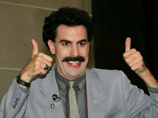 Sacha Baron Cohen as Borat in 2006