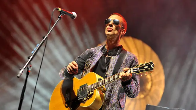 Richard Ashcroft performs on stage at the Brixton Academy on July 1, 2017