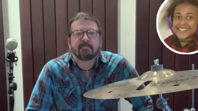 Dave Grohl writes original song for child drumming sensation Nandi Bushell