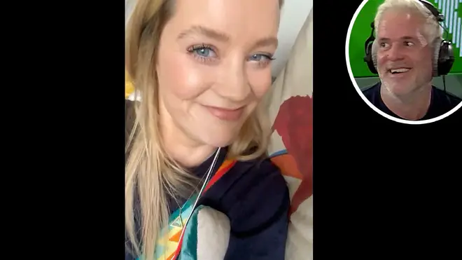 Laura Whitmore talks to Chris Moyles about Celeb Juice and new pub