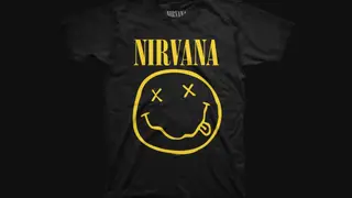 Nirvana's Smiley Face logo t-shirt