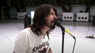 Dave Grohl sings in Foo Fighters' Pretenders video