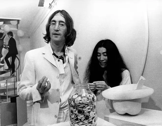 John and Yoko launch their You Are Here show in 1968