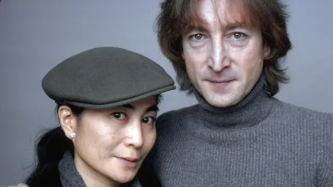John Lennon and Yoko Ono in November 1980